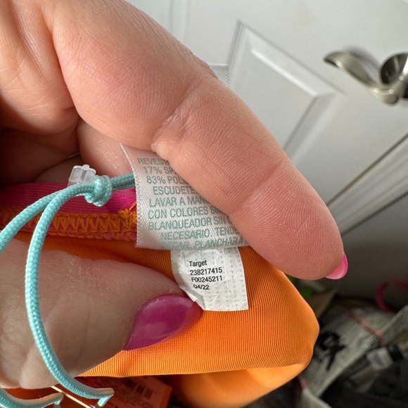 KONA SOL High Waisted Skirted Abstract Print Bikini Bottom Size 2XL (20-24) NEW - Picture 6 of 8